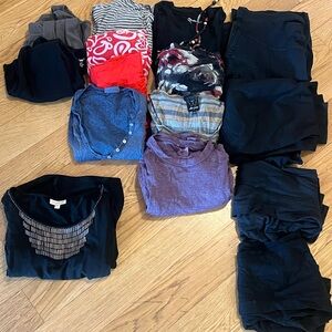 Maternity clothing bundle sizes M-L (8/10) great condition